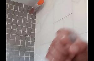 Jerking wanting up along to shower part 2