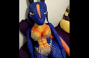 Double Dragon Plushie Cockteasing with the abettor of Creampie