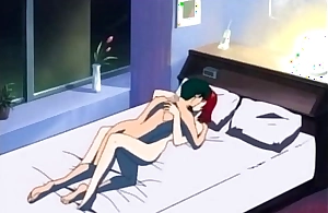 Amazing hentai sex scene adjacent to bed
