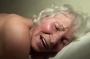 Extreme horny 76 years venerable granny rough fucked