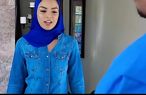 ExxxtraSmall - Hawt Muslim Girl Gets Double Cumcockted