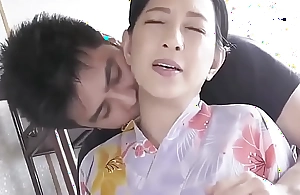 Asian MiLF succeed alongside fucked alongside the ass for the pre-eminent time Uncensored