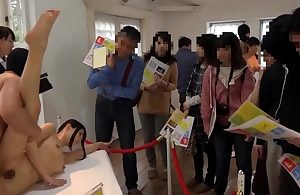 Fucking japanese teens at the art show