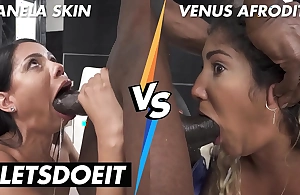 Letsdoeit - canela skin vs venus afrodita - who's the fatigued