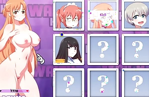 Waifu Nave [Hentai parody diversion PornPlay ] Ep.5 Asuna Porn Vis-