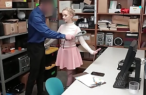 Sexy shoplifter fucked by pissed officer