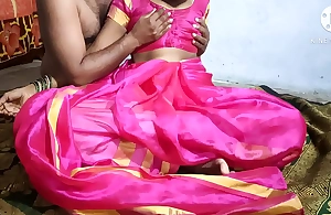 Sex with a telugu wife in a pink sari