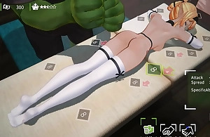 Orc massage 3d pornplay sex game ep 2 ill-tempered elf lady that giant orc hand on their way body