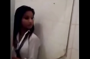 Indian girl archana doing fingering in bathroom