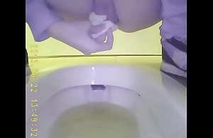 Asian legal age teenager start proceed in toilet 3