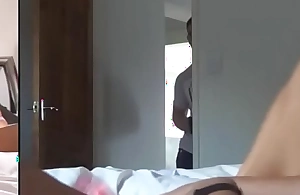 Mom caught masturbating in front of step son