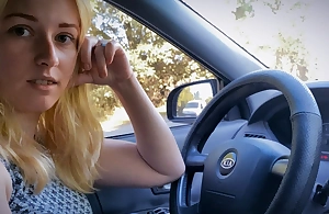 Helped the blonde fix the car with an increment of fucked their way
