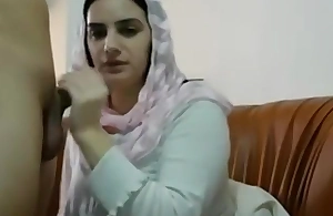 Pakistani Muslim Wife Obtain Fat Breast Caresses coupled up Plays up Cum-hole