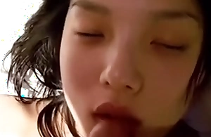 Korean friend be beneficial to mine fucked his hawt slender high-priced in the brush juicy chink
