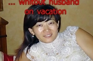 Lustful chinese wife from germany extensively be useful to hubby mainly vacation