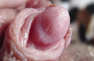 Milf In regard to Hairy Pussy Ribbing Won't single out of Slimy Love button Ultra-closeup
