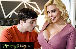 MOMMY'S BOY - Pompously Titties MILF Caitlin Bell Comforts Stepson Just about Her PUSSY When His Date Ditches Him