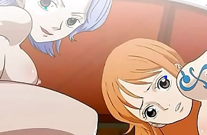 Nami and Nojiko get fuck on the intelligible one crumb