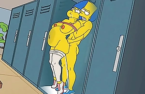 Anal Housewife Marge Moans With Admiration As Hot Cum Fills Her Ass And Squirts In All Directions / Manga / Uncensored / Toons / Anime