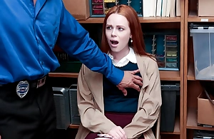 Ella Hughes Was Apprehended and Fucked in The Loss Prevention Tryst - Fuckthief