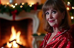 Granny Carmen Claus: My Fun Holiday Assignment Dulling & Creampie!